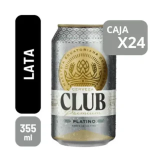 Cerveza Club Platino Lata 355