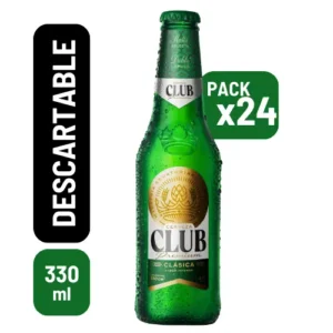 Cerveza Club Premium 330 ml no retornable