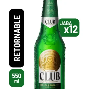 Cerveza Club Verde 550 ml