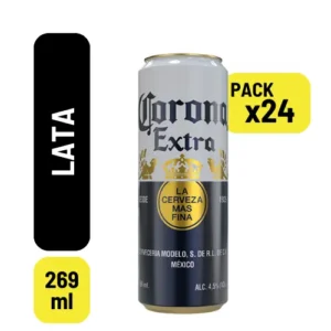 Cerveza Corona lata 269 ml