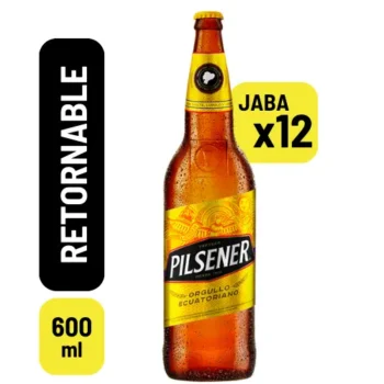 Cerveza pilsener 600 ml